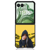 billie eilish Wallpaper X9172 Motorola Moto Razr+ Plus 2024/2025 Case, Motorola Razr 50 Ultra/50s Ultra Case
