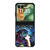 Calvin and Hobbes Art Starry Night X9177 Motorola Moto RAZR 2025 Case
