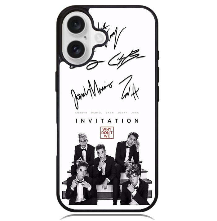 why dont we signatures X9281 iPhone 16 Case