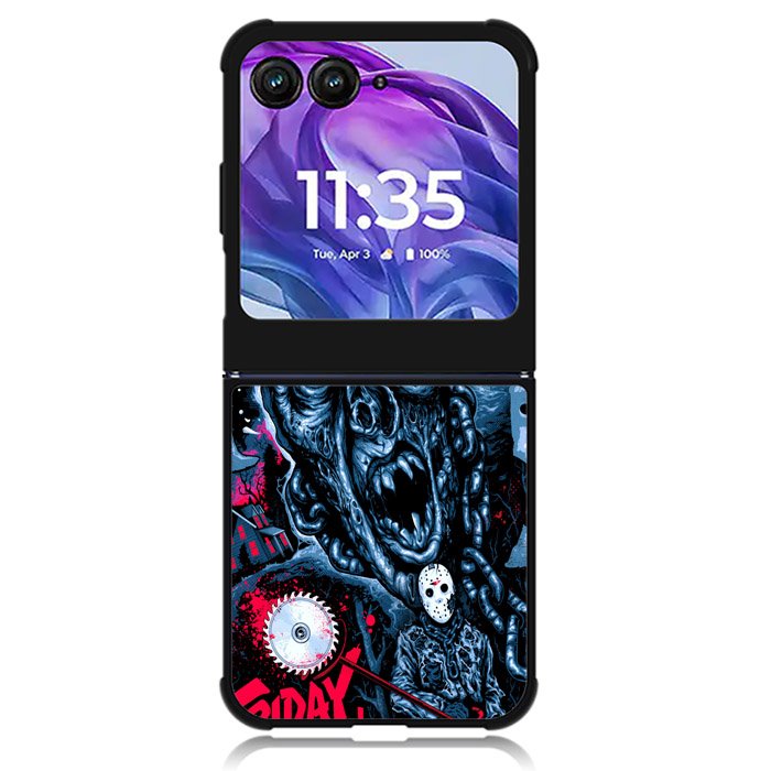 Classic Horror Movie Motorola Moto Razr 2024 , Moto Razr 50 Case