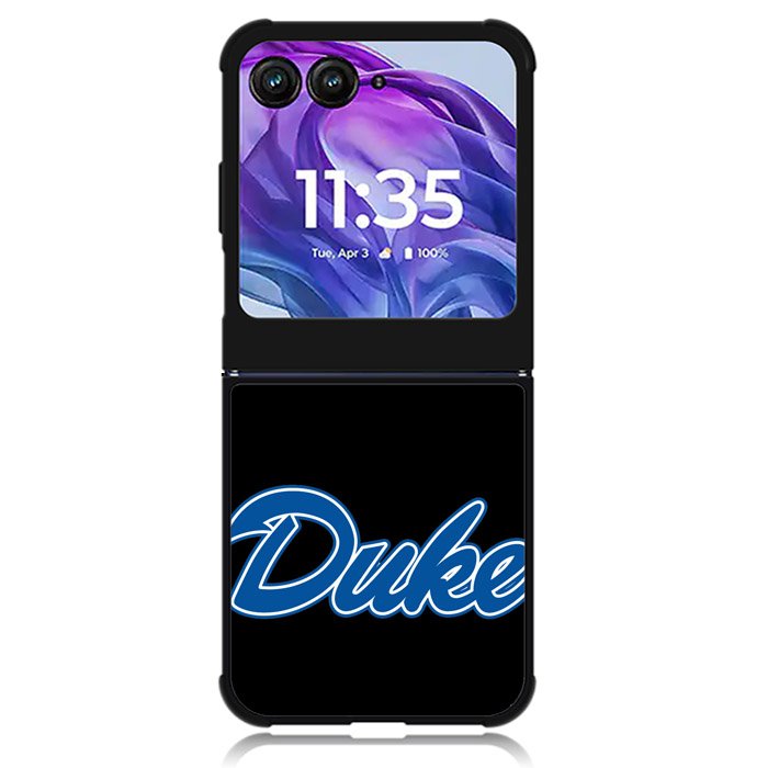 Duke University Logo Motorola Moto Razr 2024 , Moto Razr 50 Case