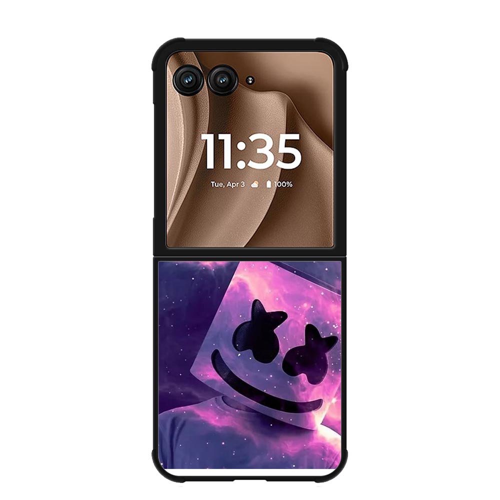Marshmello Galaxy Purple X9342 Motorola Moto RAZR Plus 2025 Case