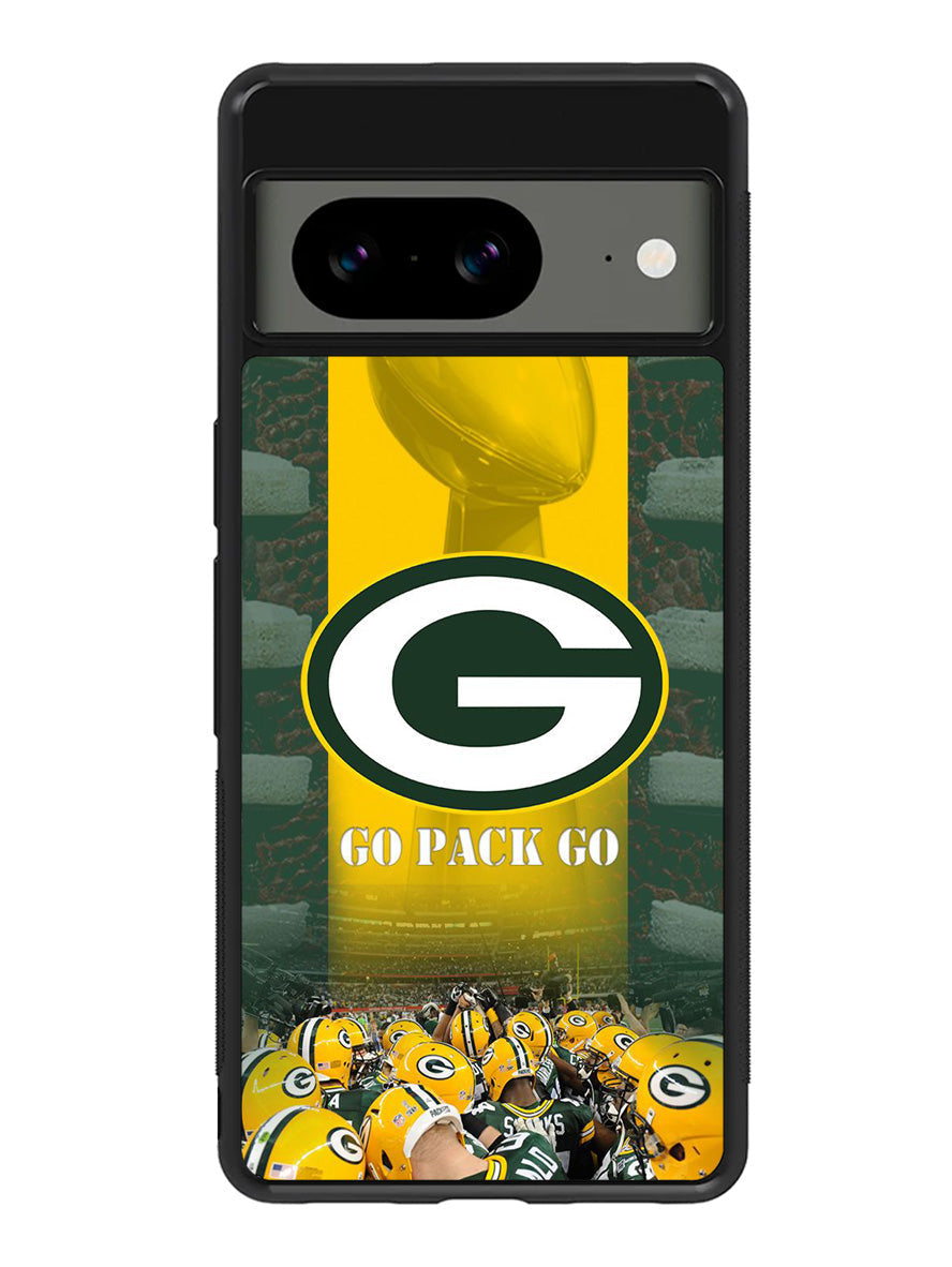 green bay packer wall border Google Pixel 8a Case