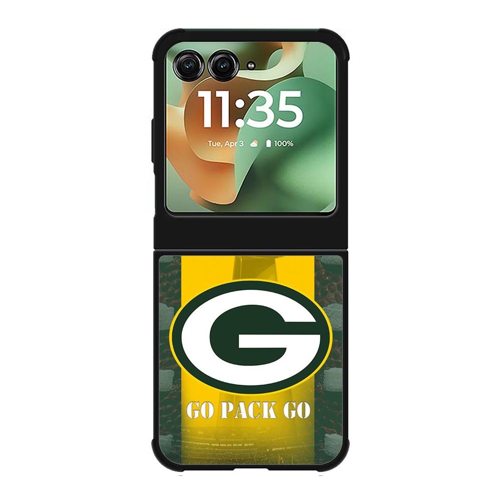 green bay packer wall border X9984 Motorola Moto RAZR 2025 Case