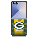 green bay packer wall border X9984 Samsung Galaxy Z Flip 7 Case