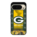 green bay packer wall border X9984 Google Pixel 10 Pro Case