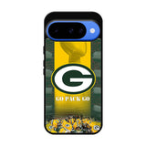 green bay packer wall border X9984 Google Pixel 10 Case