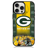 green bay packer wall border X9984 iPhone 16 Pro Case