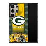 green bay packer wall border X9984 Samsung Galaxy S24 Ultra 5G Case