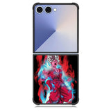 goku super saiyan blue kaioken x10 X5277 Samsung Galaxy Z Flip 7 Case