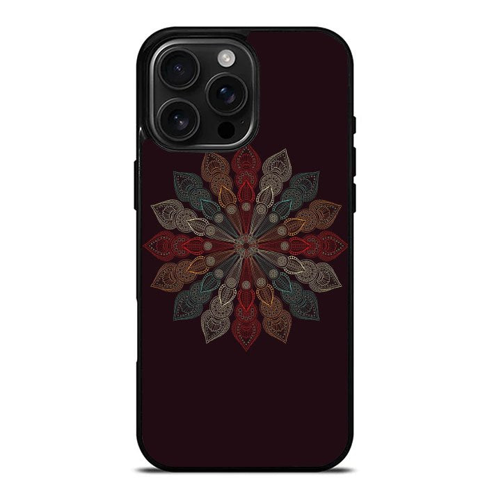 Mandala Flower iPhone 16 Pro Max Case FE0419