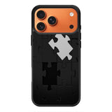puzzle black iPhone 17 Pro Max Case FE0515