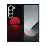 Red Japan Samsung Galaxy Z Fold 7 5G Case FE0533