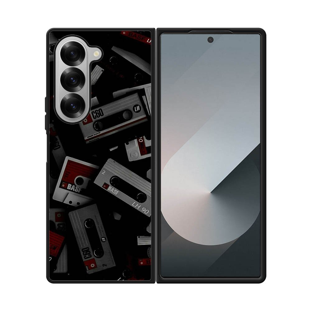 Retro Tape Samsung Galaxy Z Fold 7 5G Case FE0539