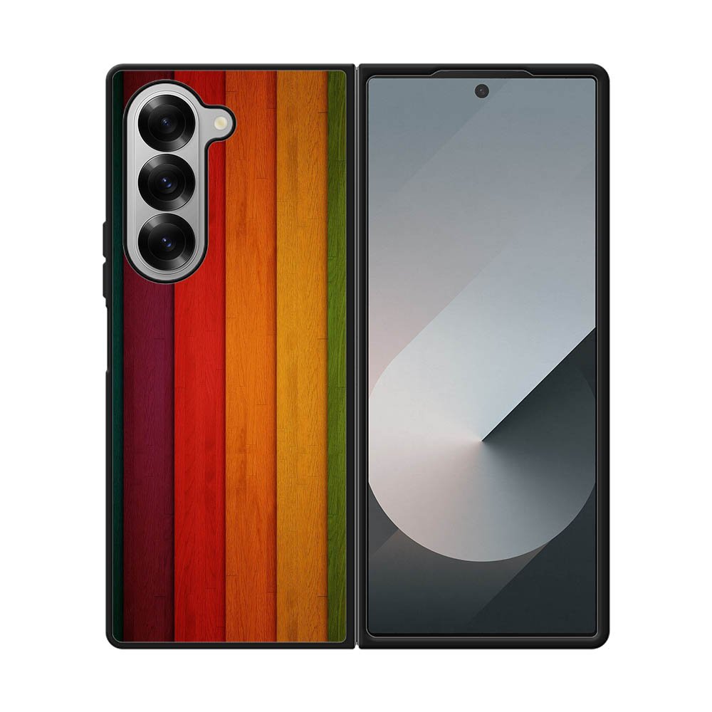 Retro Wood FE0517 Samsung Galaxy Fold 7 5G Case