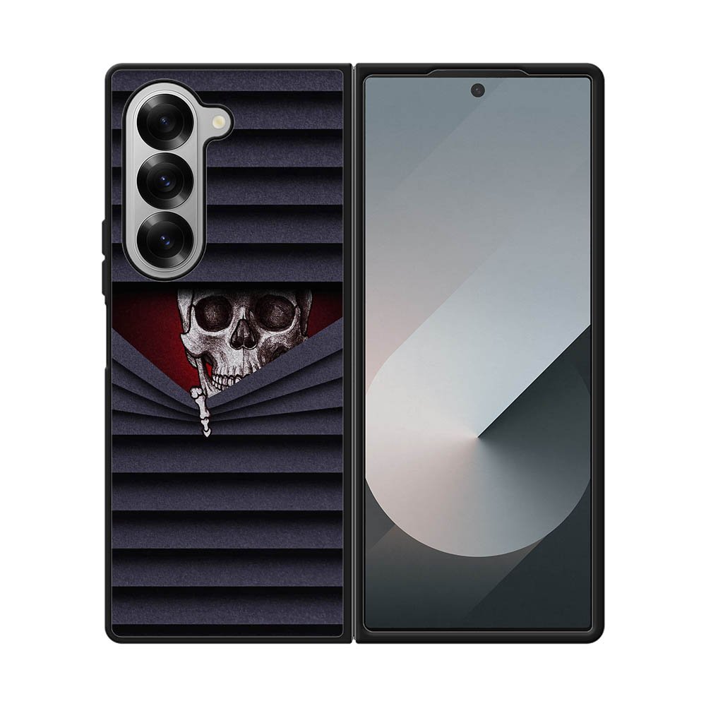 funny skull Samsung Galaxy Z Fold 7 5G Case FE0299