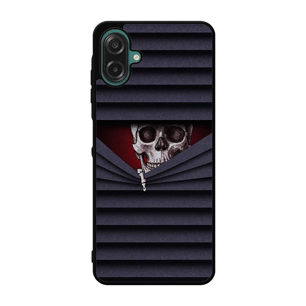 funny skull Samsung Galaxy A07 Case FE0299