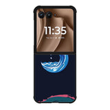 Dark Full Wave Motorola Moto RAZR Plus 2025 Case FE0204
