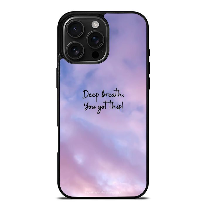 Aesthetic You got this iPhone 16 Pro Max Case FE0014