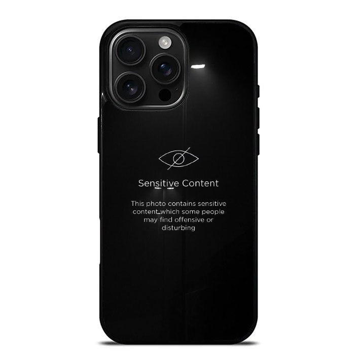 Sensitive content iPhone 16 Pro Max Case FE0551