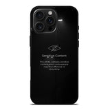 Sensitive content iPhone 16 Pro Max Case FE0551