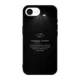 Sensitive content iPhone 17e Case FE0551