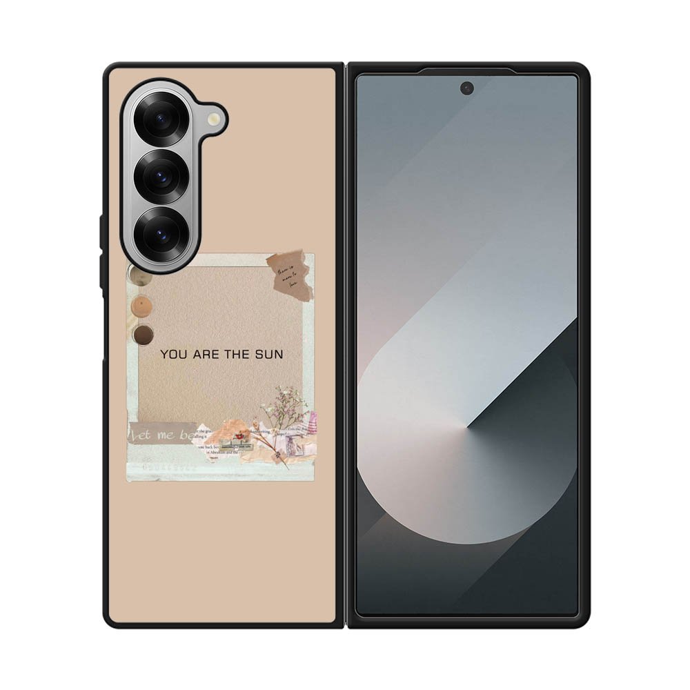 brown aesthetic FE0554 Samsung Galaxy Fold 7 5G Case
