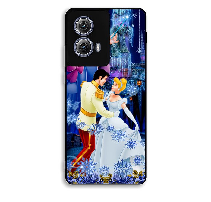 Cinderella and prince Motorola Moto Edge 2024 Case FE6916