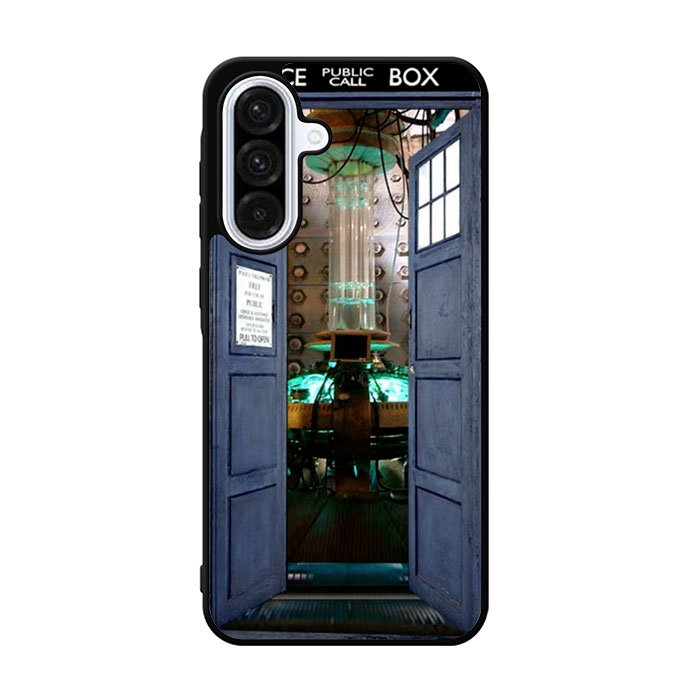 Doctor Who TARDIS Door Open Samsung Galaxy A36 Case FE6550