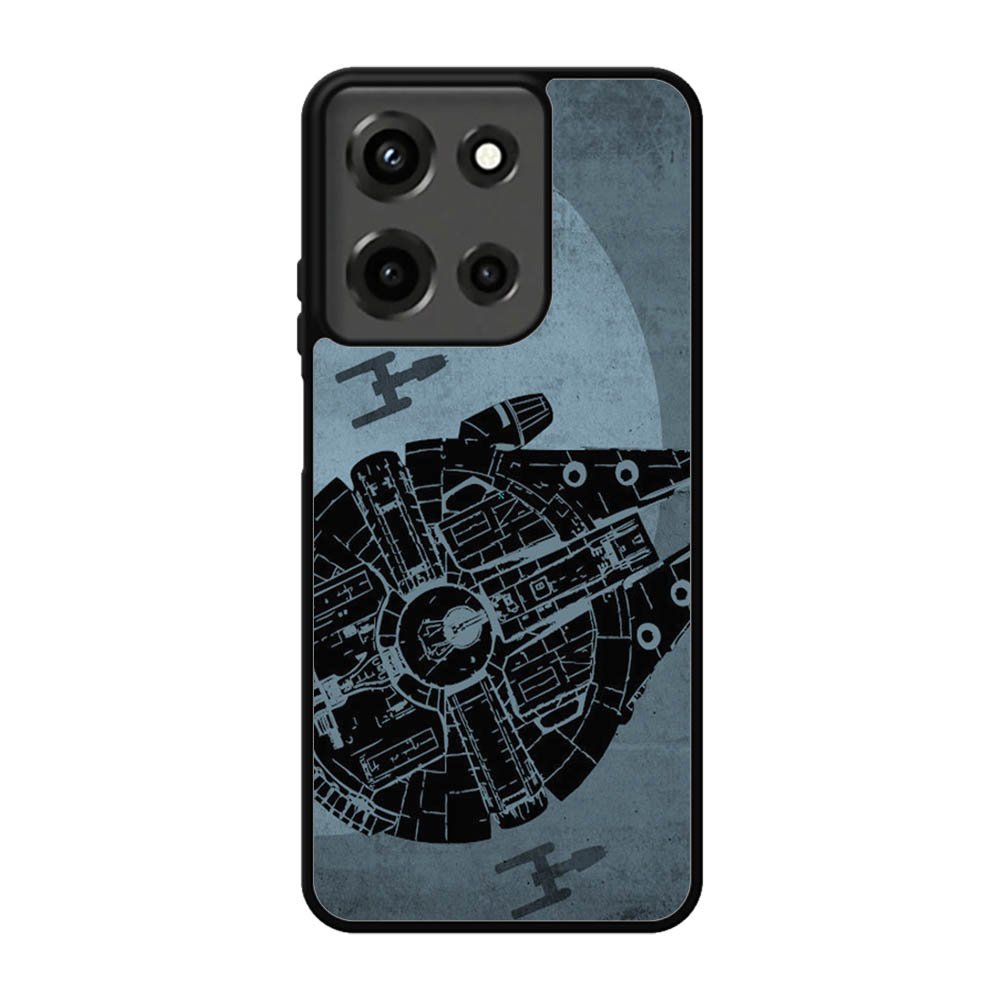 Star Wars Millenium Falcon Blue Motorola Moto G 5G 2025 Case FE7230