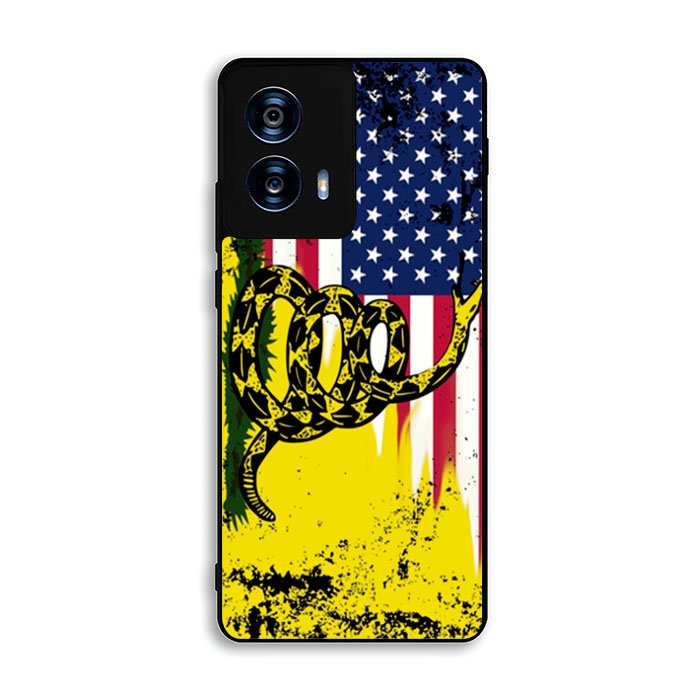 American Gadsden Flag Worn Motorola Moto G Power 5G 2024 Case FE0499