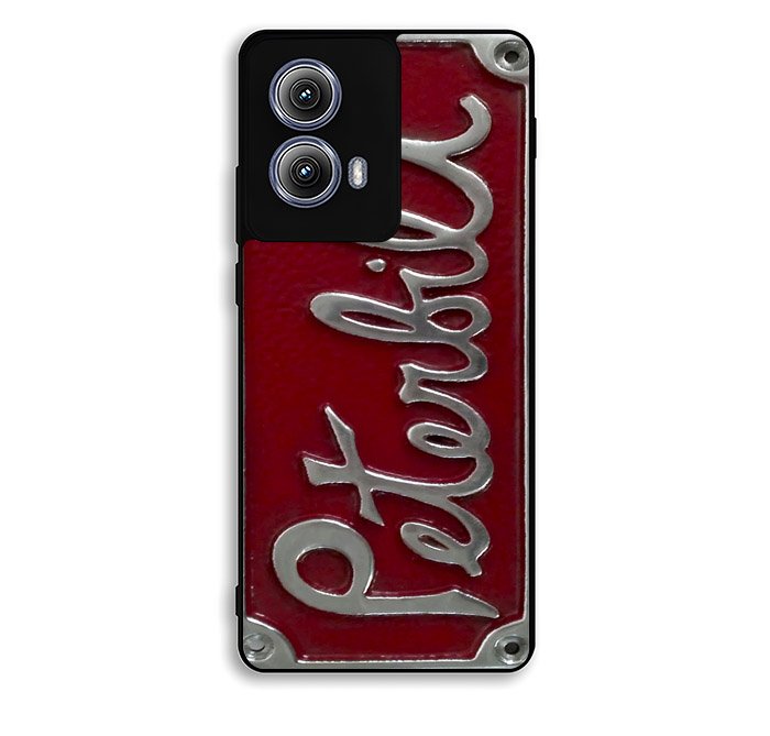 Peterbilt Truck License Plate Motorola Moto Edge 2024 Case FE0492