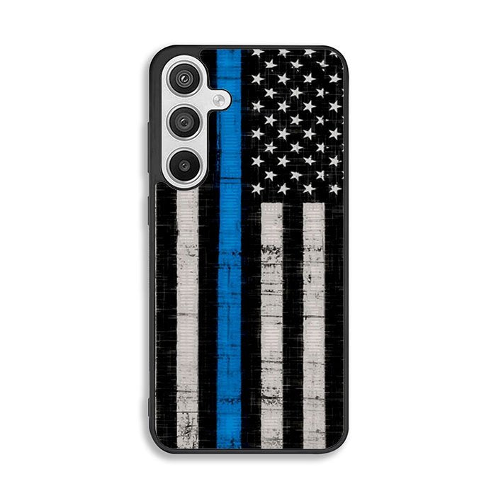 Police Blue Line Flag Samsung Galaxy A26 Case FE5483