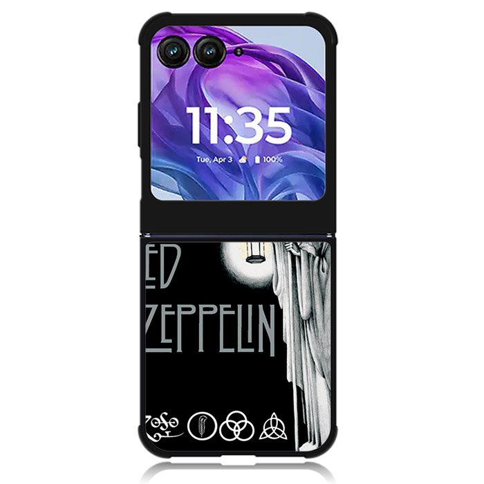 LED Zeppelin Darkness Motorola Moto Razr 2024 , Moto Razr 50 Case