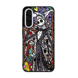 Nightmare Before Christmas Art Glass Samsung Galaxy A36 Case FE6176