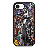 Nightmare Before Christmas Art Glass iPhone 16e Case