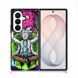 Rick N Morty Art Samsung Galaxy Z Fold 8 Ultra Case DC1581