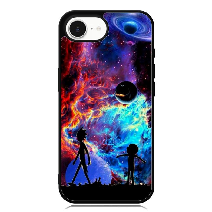 Rick And Morty Flat iPhone 16e Case