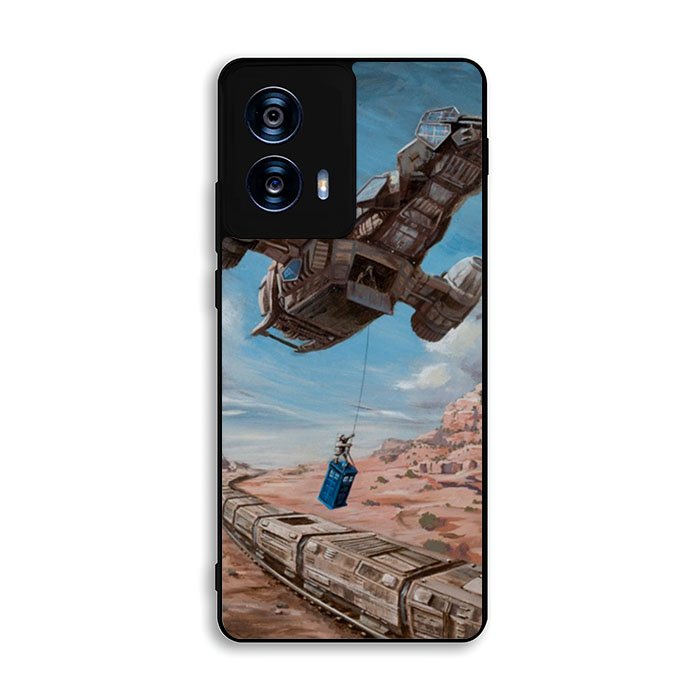 Time Job Firefly Tardis Doctor Who Motorola Moto G Power 5G 2024 Case FE2474