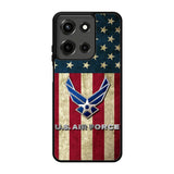 Us Air Force Military Usa Flag Motorola Moto G 5G 2025 Case FE6836