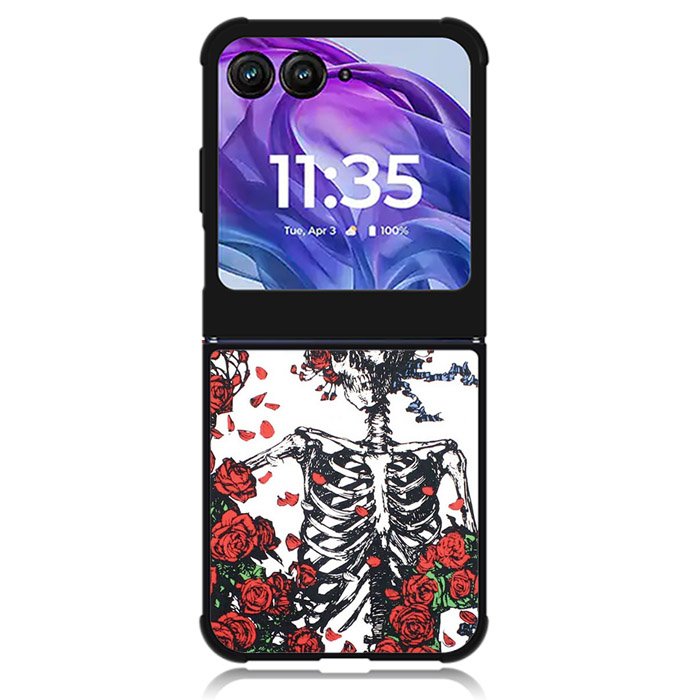 Grateful Dead Bones And Roses Motorola Moto Razr 2024 , Moto Razr 50 Case