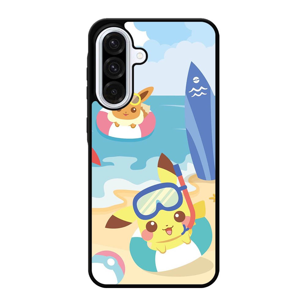 Pikachu Eevee Pokemon Samsung Galaxy A56 Case FE6123