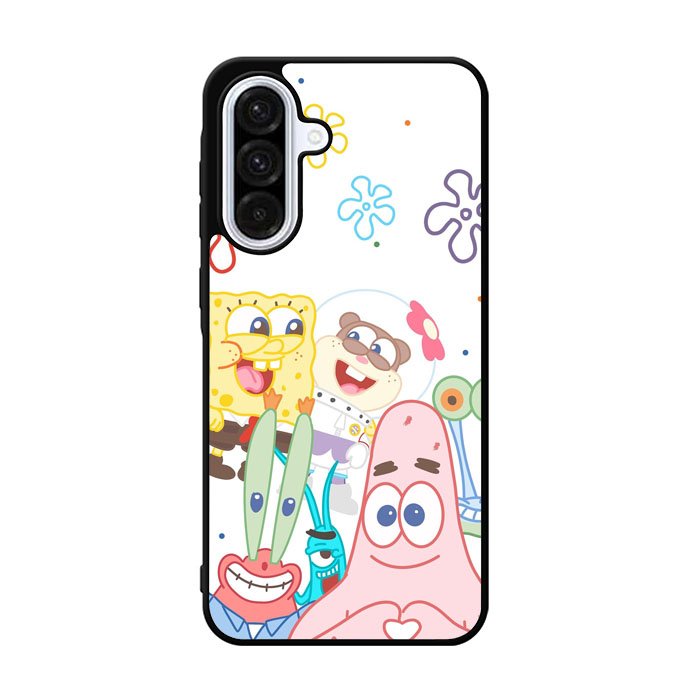 Spongebob Friends Happy Samsung Galaxy A36 Case FE7350
