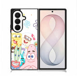 Spongebob Friends Happy Samsung Galaxy Z Fold 8 Ultra Case