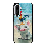 Moana Pua Pig Heihei Beach Samsung Galaxy A56 Case FE7987