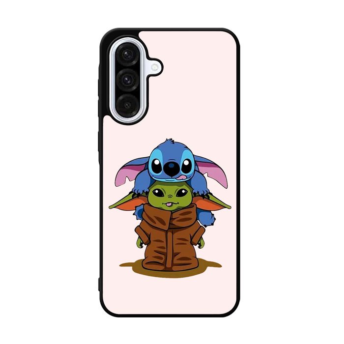 Baby Yoda and Stitch Samsung Galaxy A36 Case FE2137