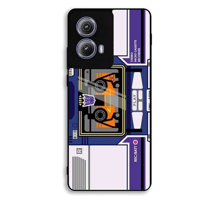 Transformers Soundwave Cassette Motorola Moto Edge 2024 Case FE7986