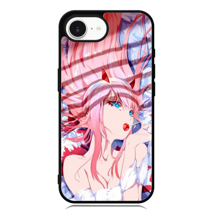 Sakura Zero Two Darling iPhone 16e Case