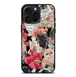 cat flower iPhone 16 Pro Max Case FE0138