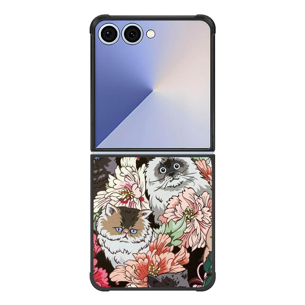 cat flower FE0041 Samsung Galaxy Flip 7 5G Case
